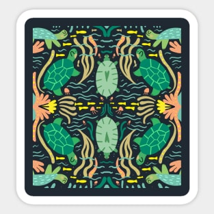 Turtle pattern Sticker